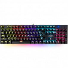 Клавиатура Vinga KBGM-100 LED Blue Switch USB Black (KBGM-100 Black)