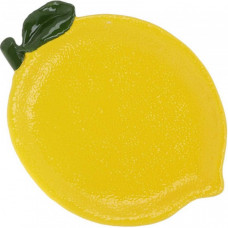 Набір 2 керамічні тарілки "Lemon" 30х18см, Жовтий лимон (110899)